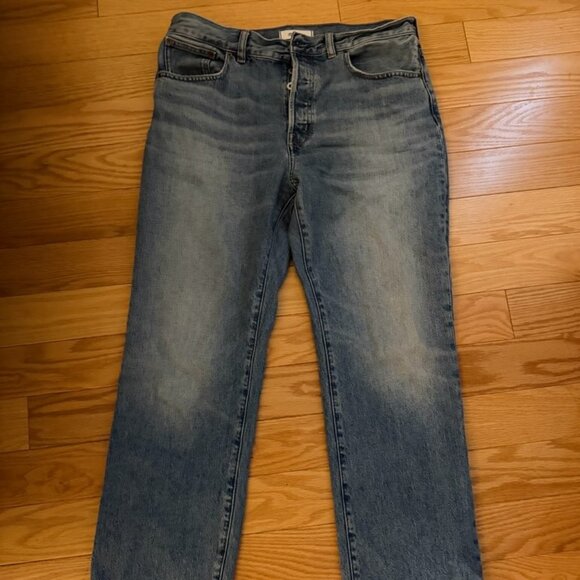 madewell Denim - Madewell The Longline Straight Jean